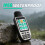 S190 Handheld GPS Navigator, Handheld GPS Land Meter for Hiking with 3-Axis Compass,Multi-GNSS Support 8