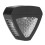 LED Solar Wall Light 2 LEDs, IP44, Warm Light, 9.5x8.7x4cm 15