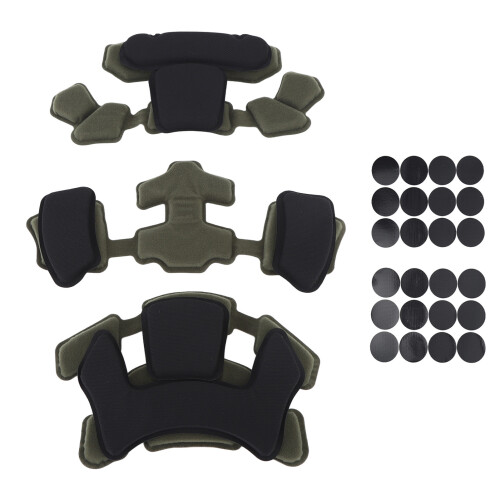 OD Green Helmet Padding Kit Foam Cushions Replacement Inner Protective Pads 1