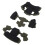 OD Green Helmet Padding Kit Foam Cushions Replacement Inner Protective Pads 12