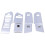 LHD Defender 2020-2021 Chrome Switch Panel Trim 2