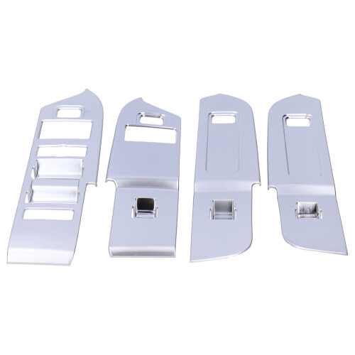 LHD Defender 2020-2021 Chrome Switch Panel Trim 1