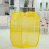 (Yellow) Foldable Mesh Laundry Basket - Large Capacity 3