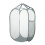 (Light Grey) Foldable Mesh Laundry Basket - Large Capacity 4