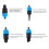 Boot-Luftventil-Adapter-Kompressor-Set für Kajak, Paddle-Board, aufblasbares Floß Blau 4