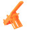 8-Piece Woodworking Drill Hole Locator Set, Adjustable, Orange 6