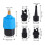Boot-Luftventil-Adapter-Kompressor-Set für Kajak, Paddle-Board, aufblasbares Floß Blau 9