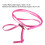 Adjustable Nylon Bird Harness & Leash for Parrots, Rose 5