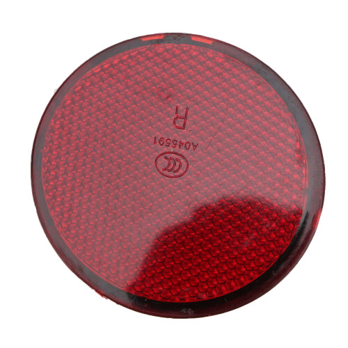 Red Round Reflector Replacement Qashqai 07-15