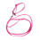 Adjustable Nylon Bird Harness & Leash for Parrots, Rose 16