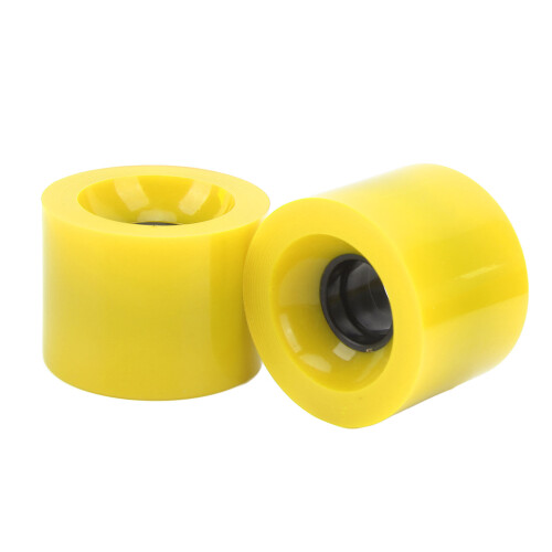 4PCS Skateboard Wheel Replacement PU Low Noise Land Surfboard Casters 2