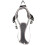 Adjustable No Pull Grey Dog Harness Reflective Chest & Back Vest for Medium & Large 15
