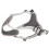 Adjustable Grey No Pull Dog Harness for Medium & Large Dogs XL 12