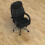 Heavy Duty Chair Mat for Hard Floors, Clear Rectangular 100x100cm, 1.5mm Thick Office Floor Protector 2