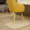 Heavy Duty Chair Mat for Hard Floors, Clear Rectangular 100x100cm, 1.5mm Thick Office Floor Protector 3