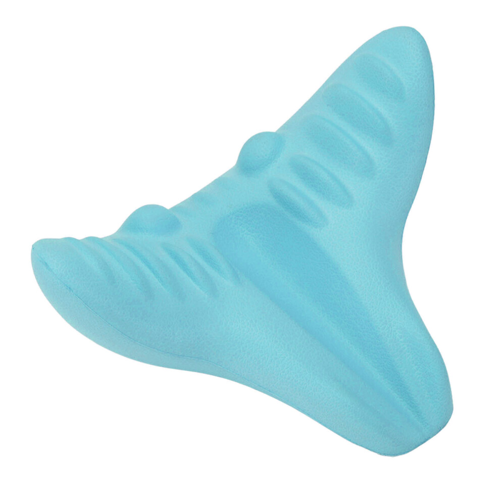 Blue Eva Neck Stretcher With Gravity Traction For Cervical Massage