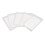 10Pcs Rectangular TENS Unit Reusable Electrotherapy Pads 2.0mm 4