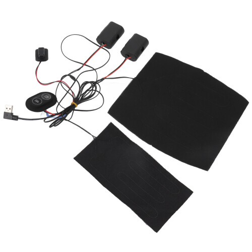 Electric Heating Pad for Belt Use, Dual-Size USB Heater 1