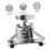 Floor Tom Leg Mount Base Zinc Alloy Drum Hardware Bracket for Secure Leg Stability and Replacement 4