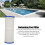Pleatco PRB50 IN Pool Filter Element Replacement for Children's Pool Spa 4