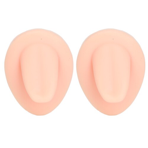 2PCS Soft Silicone Tongue Model - Practice Display 1