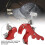 Metal Release Aid for Four-Finger Grip, Caliper Trigger, Red 6