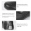 BOODUN Night Reflective Cycling Shoes Black 12