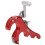 Metal Release Aid for Four-Finger Grip, Caliper Trigger, Red 15