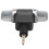 Mini Stereo Wireless Microphone Dual Channel 3.5MM ABS Black 7