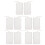 10Pcs Rectangular Reusable Electrode Patches for Electrotherapy Muscle Stimulator 2