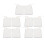10Pcs Rectangular Reusable Electrode Patches for Electrotherapy Muscle Stimulator 1