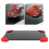 Rectangle Rapid Thaw Plate – Aluminum, Black+Red, 23x16.5cm 11