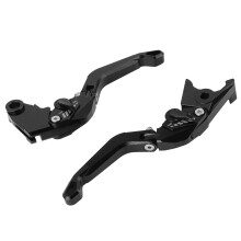 Black Brake Clutch Lever Set Aluminium Alloy