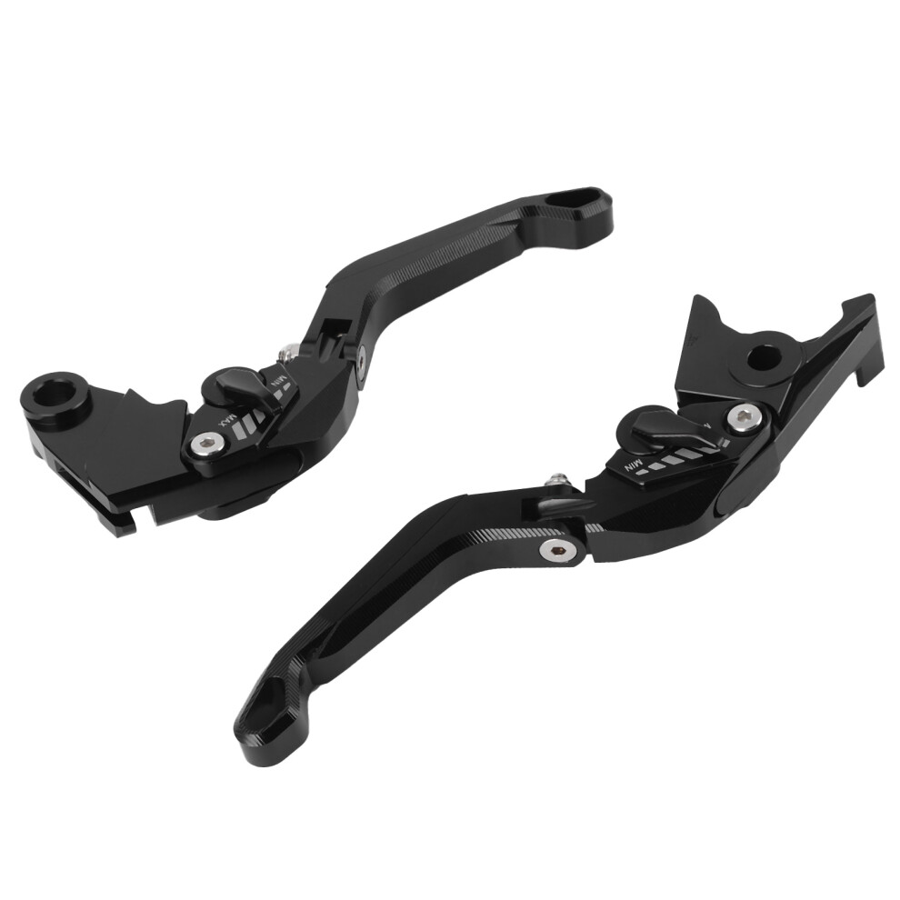 Brake Clutch Lever Set Aluminium Alloy Black 7340572876157