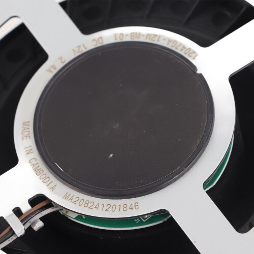 Replacement CPU Cooler Fan 17 Blades 3Pin Silent Aluminium Alloy for Console 2