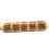 Animal Print Embossed Rolling Pin Cookie Rolling Pin, Large Wood Textured Roller for Baking 5