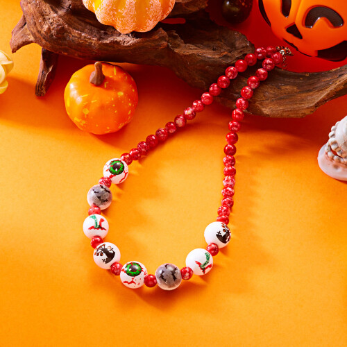(Necklace) Halloween Handprint Necklace - Personalized & Versatile 1