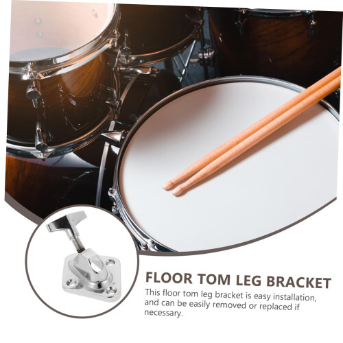 Drum Leg Bracket Replacement for Tom Drum Mount with Enhanced Stability and Quick Installation 2