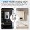 Thermostatic Mixing Valve Solid Brass G1/2 for Shower System Water Temperature Control Pipe Basin Thermostat Control 8