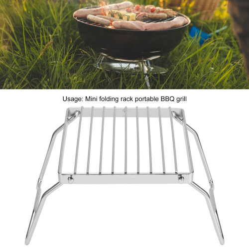 Tragbarer Mini Klapp Griller Rost 2