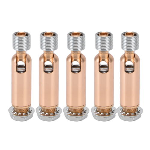 5Pcs M10 Sloped Ceiling Adapter – Rose Gold, Iron, 58mm 1
