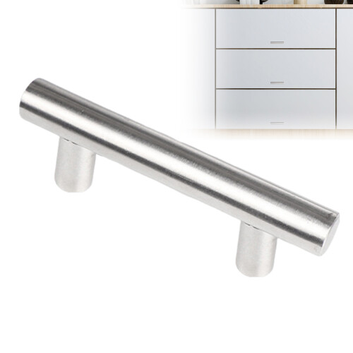 (Wire Drawing, T Type 64 Hole Spacing) Comfy T-Handle Cabinet Pulls for Kitchen & Cupboards 2