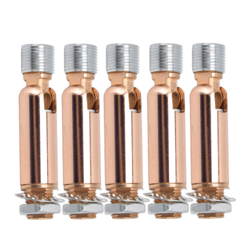 5Pcs M10 Sloped Ceiling Adapter – Rose Gold, Iron, 58mm