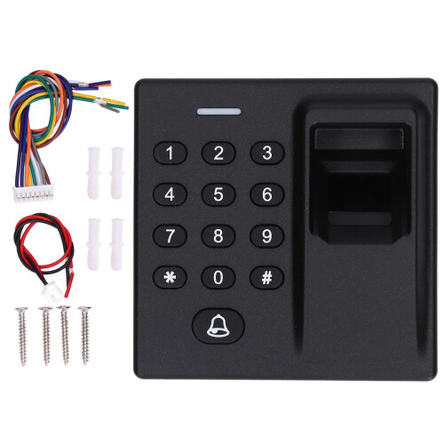 Home & Office ABS Fingerprint Door Lock with USB DC 12V Security Solution 1