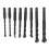 Masonry Drill Bits 8Pcs Cemented Carbide 6.35mm Hex Shank for Tile Concrete 9