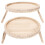 Bambu soffarmbricka med klämma, 25 cm 8