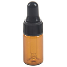 60Pcs 3Ml Empty Brown Glass Dropper Bottles with Pipette for Essential Oil