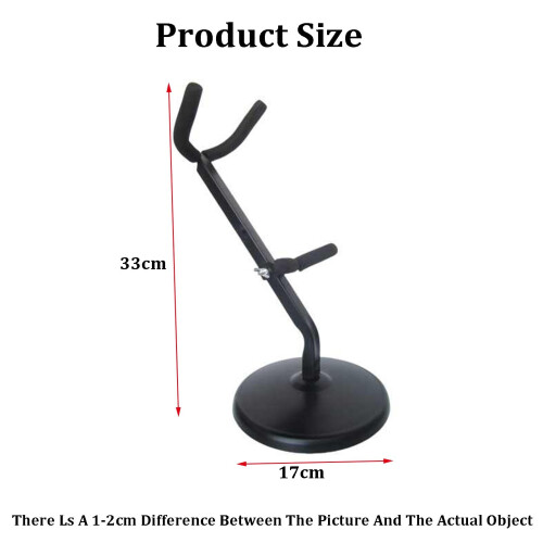Saxophone Stand with Secure Vertical Support, Iron Detachable Bracket for Alto and Soprano 1