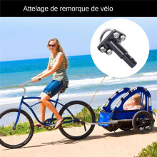 Quick Coupling for Bicycle Trailers, Bike Trailers, Animals & Transport - Quick Coupling, Reinforced Load Capacity