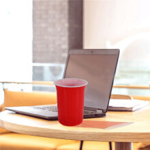 200Pcs/Set 450Ml Red Disposable Plastic Cup Party Cup Bar Restaurant Supplies Household Items for Home Supplies